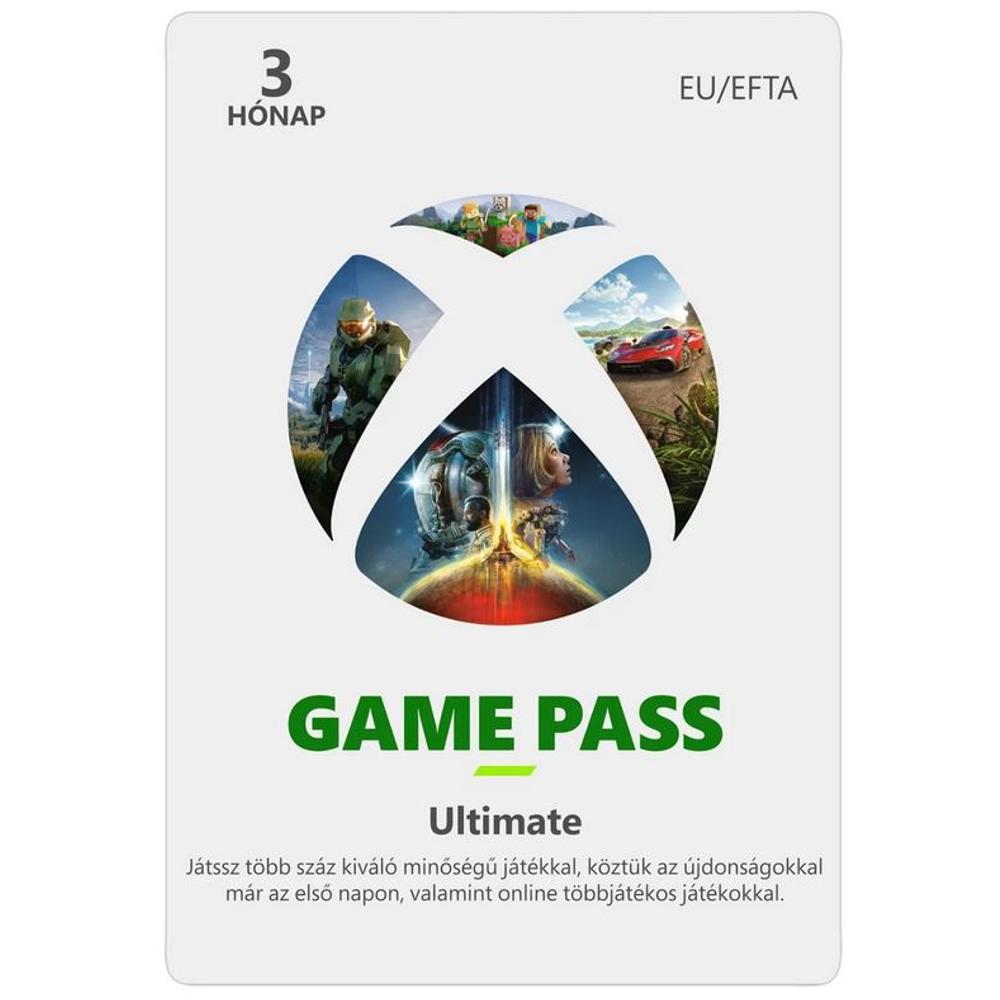 Xbox Game Pass Ultimate 3 hónap