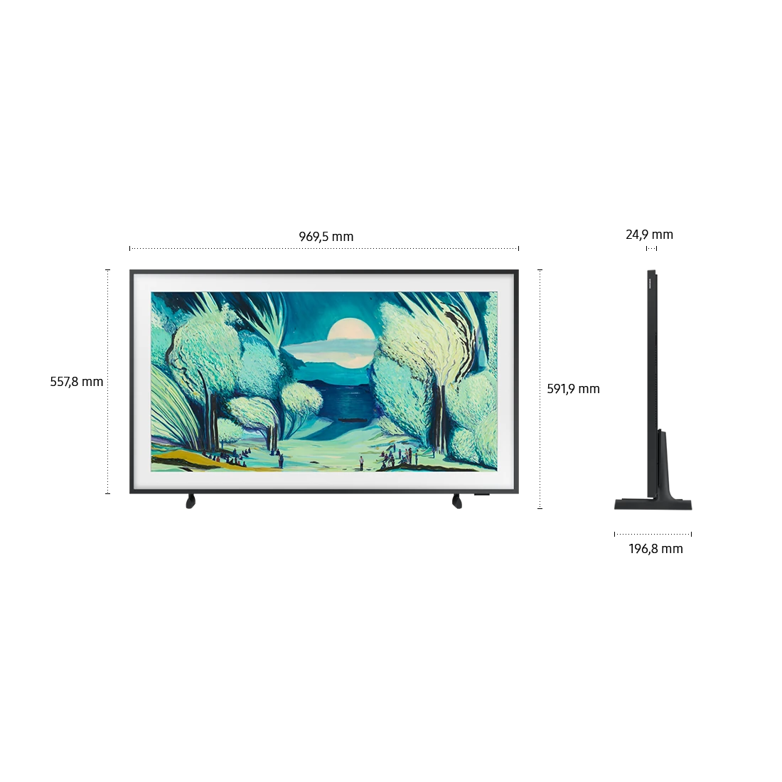 43” The Frame 4K Vision AI Smart TV (2025)