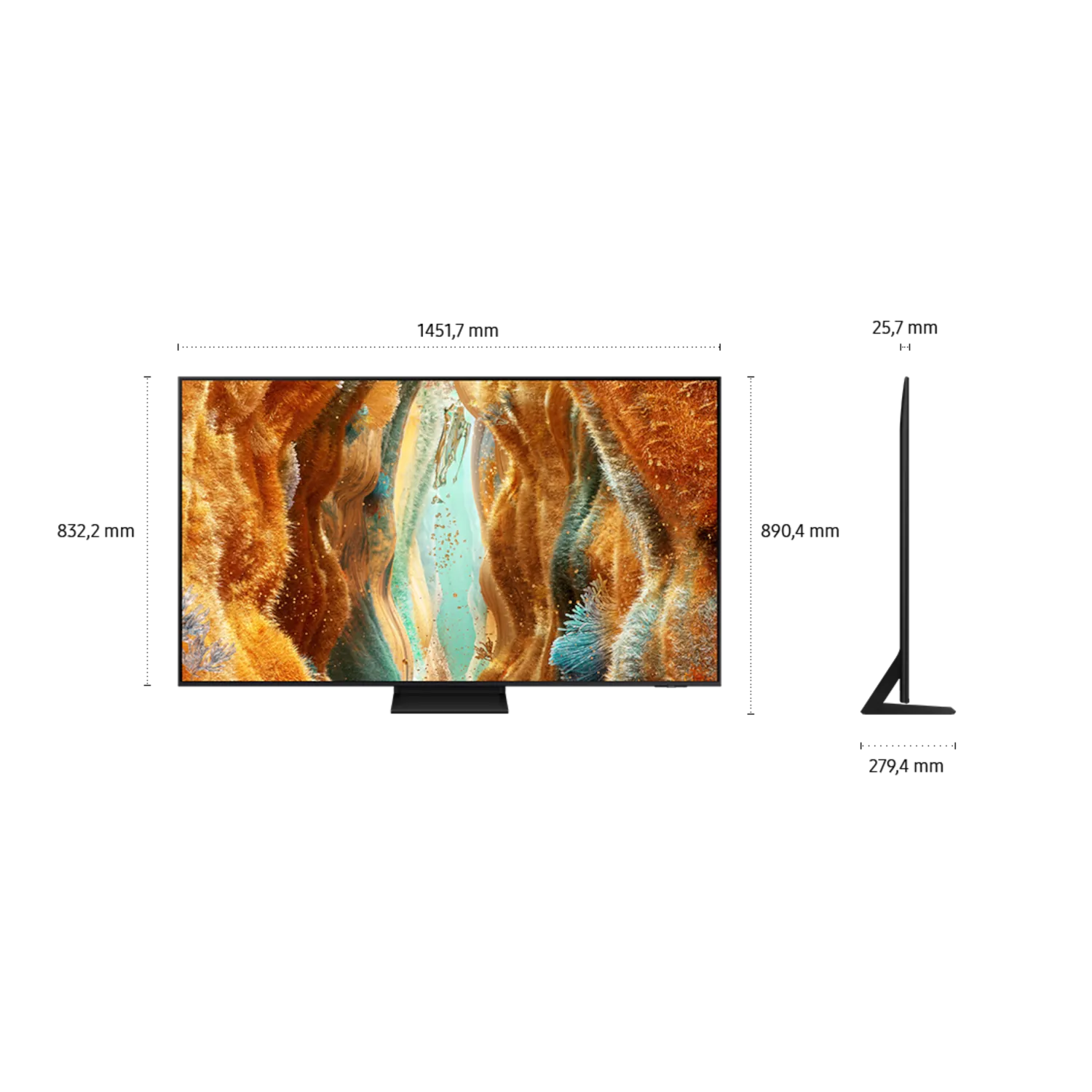 65" Neo QLED QN70F 4K Vision AI Smart TV (2025)