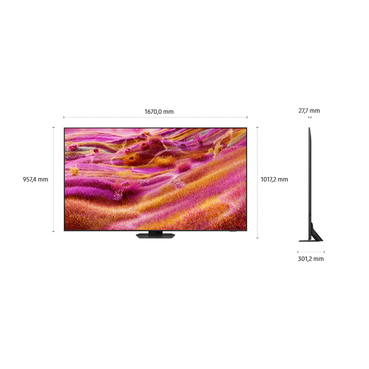 75" Neo QLED 4K QN90F Vision AI Smart TV (2025)