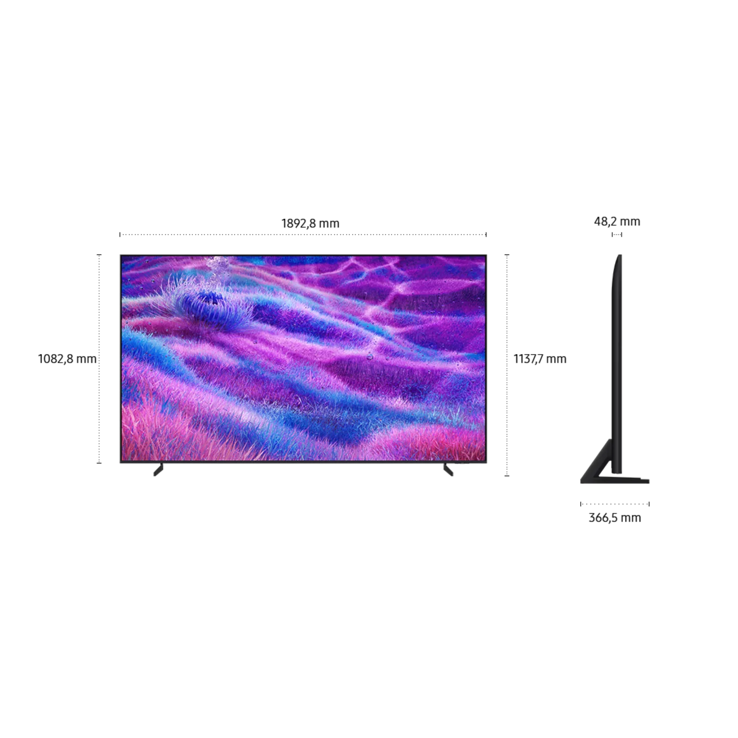 85" Neo QLED 4K QN80F Vision AI Smart TV (2025)