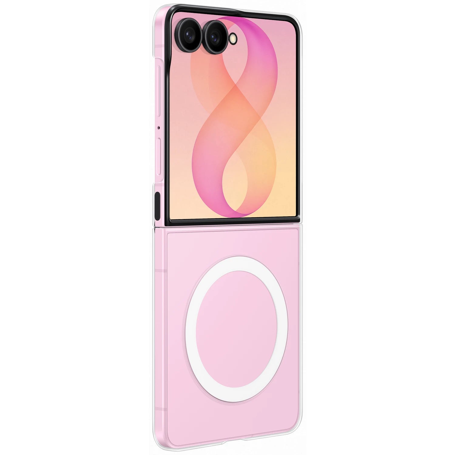Galaxy Z Flip8 átlátszó mágneses tok