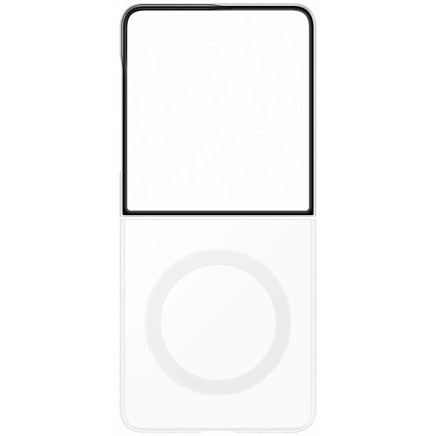 Galaxy Z Flip8 átlátszó mágneses tok