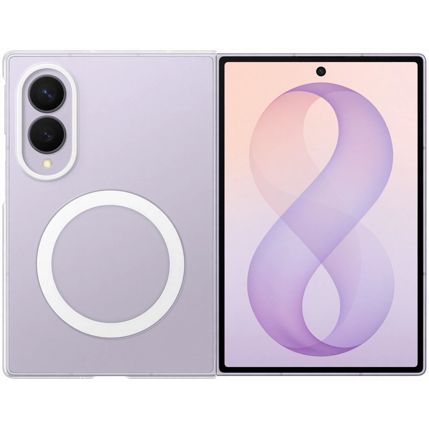 Galaxy Z Fold8 átlátszó mágneses tok