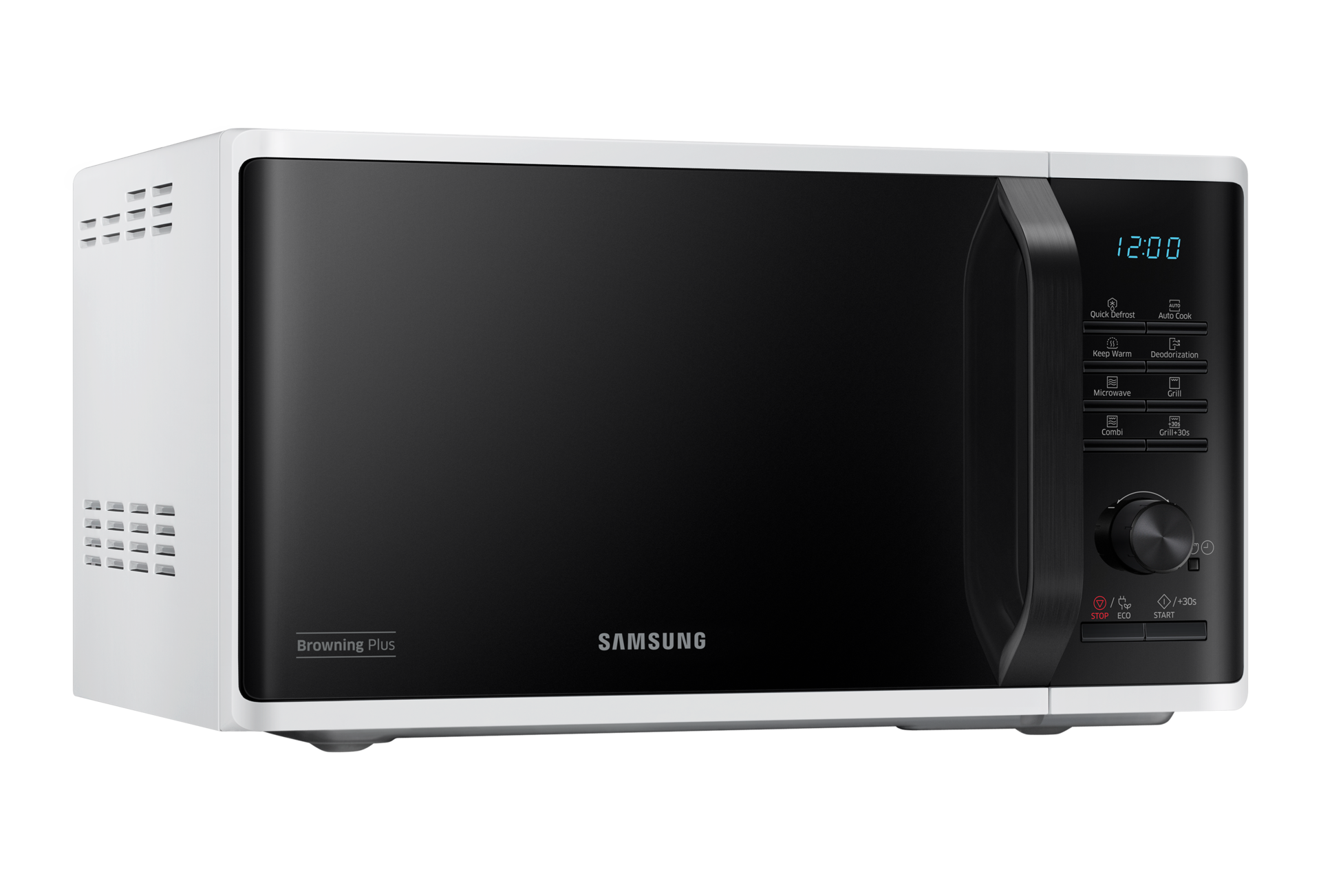 Szabadonálló grill mikrohullámú sütő MG23K3515AW/EO Browning Plus funkcióval 23 L