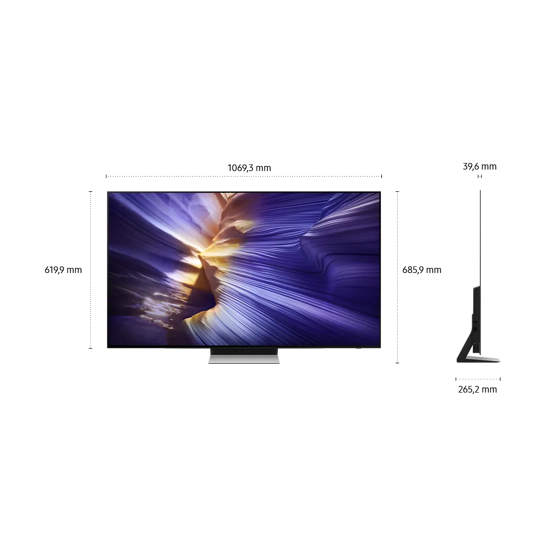 48" OLED 4K S90F Vision AI Smart TV (2025)