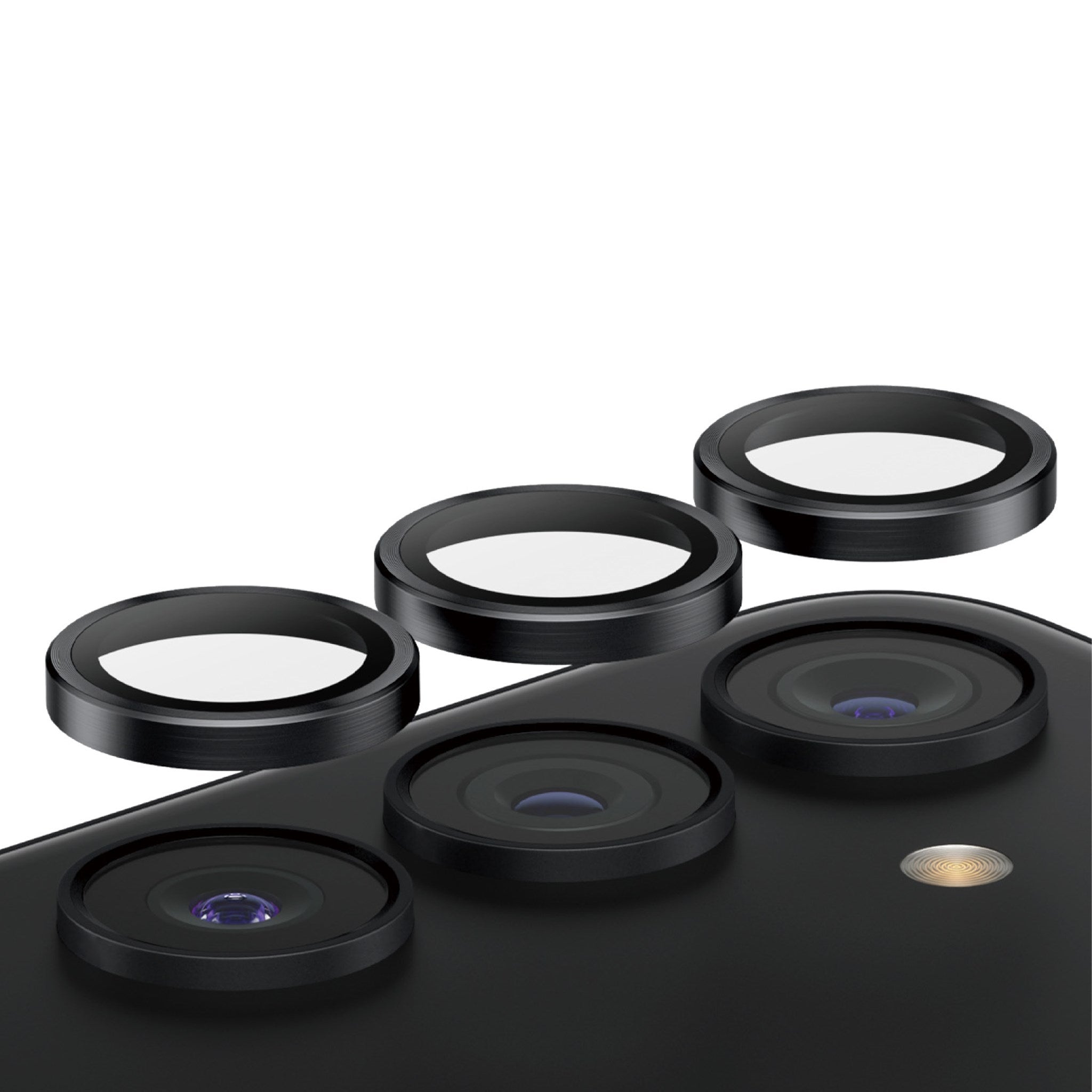 PanzerGlass Hoops Camera Lens Protector Samsung S24 | S23| S23+ | Black
