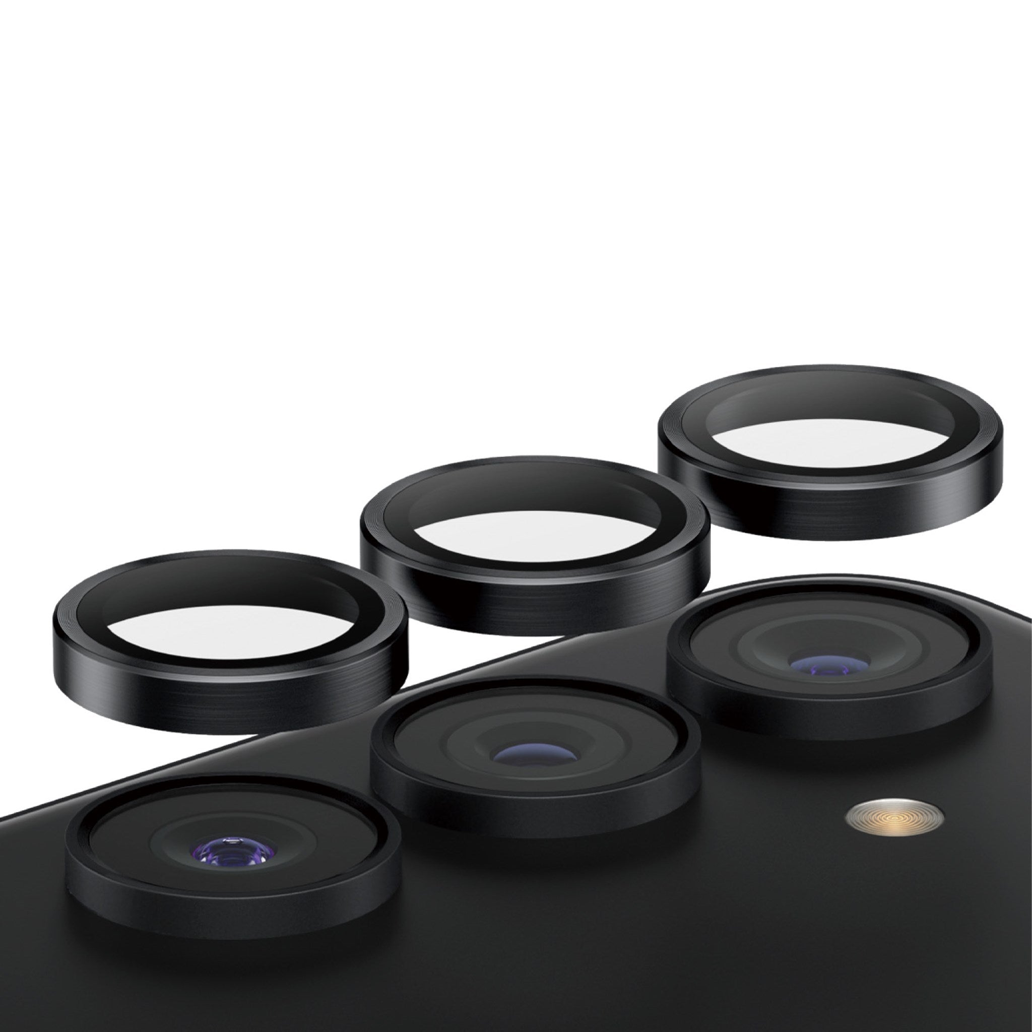 PanzerGlass Hoops Camera Lens Protector Samsung S24+ | Black