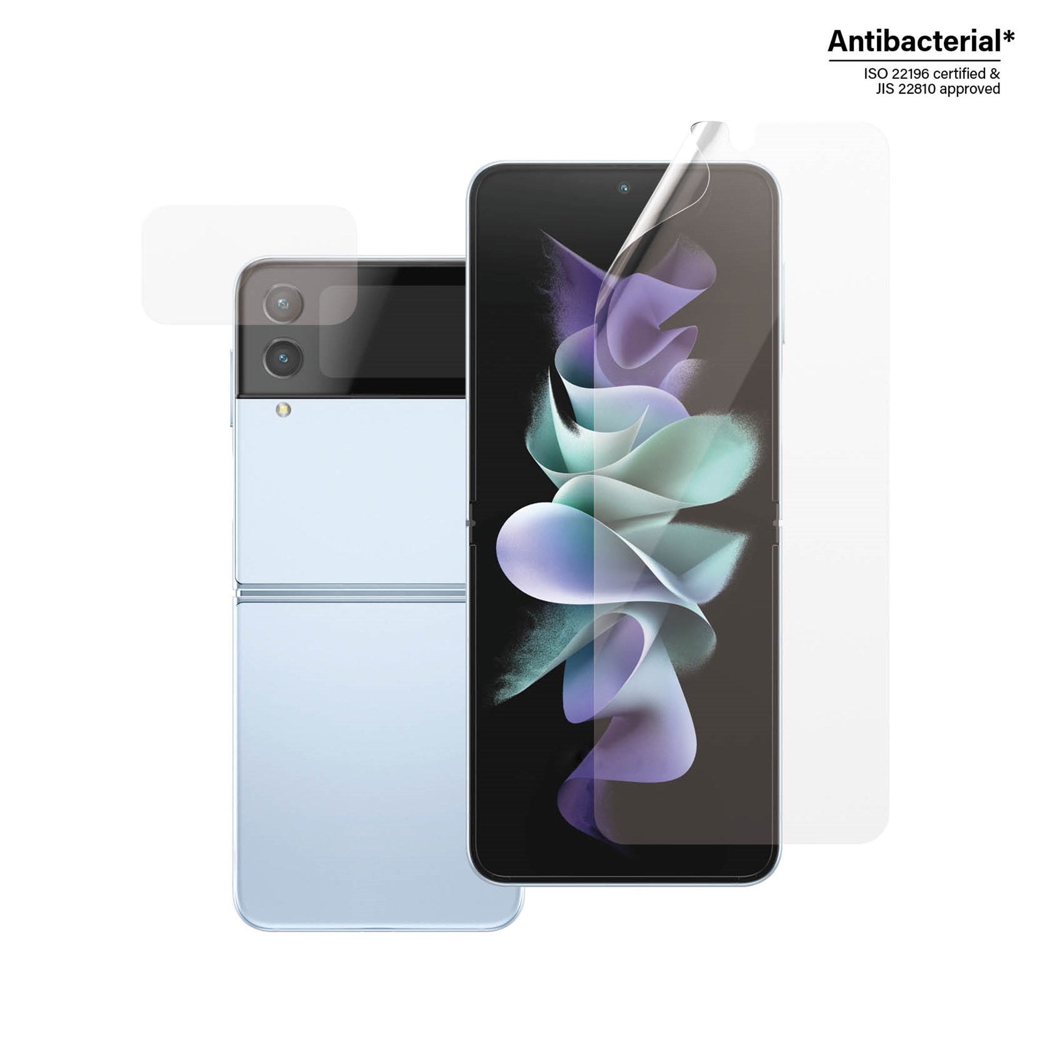 SAFE. Samsung Galaxy Z Flip4 5G Case Friendly TPU+Glass