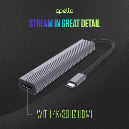 USB-C HUB 7in1 multiport adapter