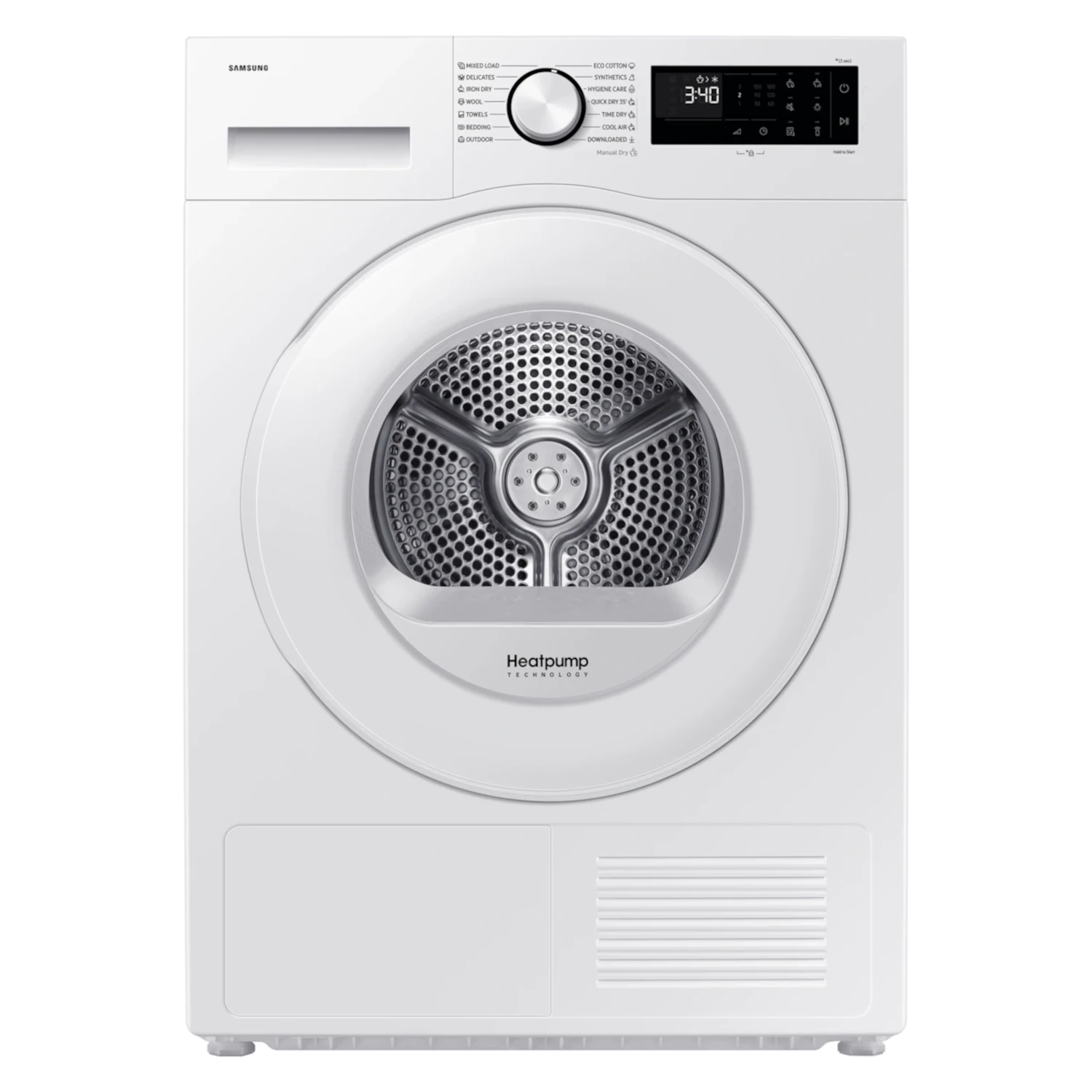 Szárítógép hőszivattyús technológiával 9 kg