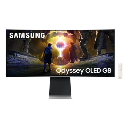 Odyssey OLED G8 34` OLED UWQHD 175Hz 21:9 G-Sync Curved Smart Gaming monitor