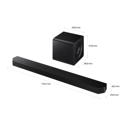 Samsung HW-Q800F/EN 5.1.2 csatornás Dolby Atmos hangprojektor mélynyomóval