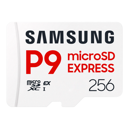 P9 Express microSDXC™ UHS-I memóriakártya 256 GB