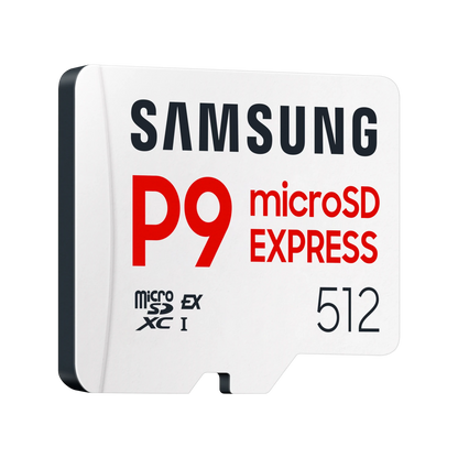 P9 Express microSDXC™ UHS-I memóriakártya 512 GB