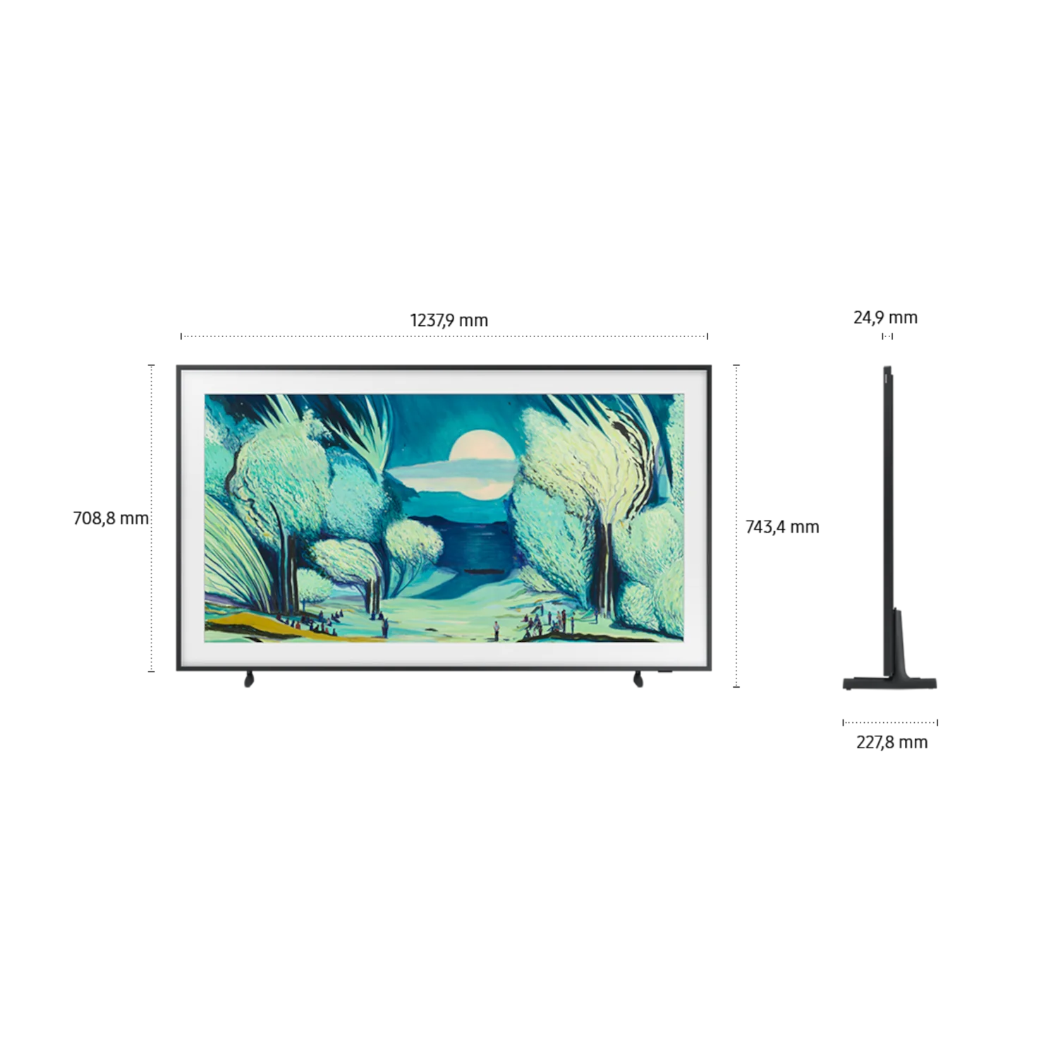 55” The Frame 4K Vision AI Smart TV (2025)