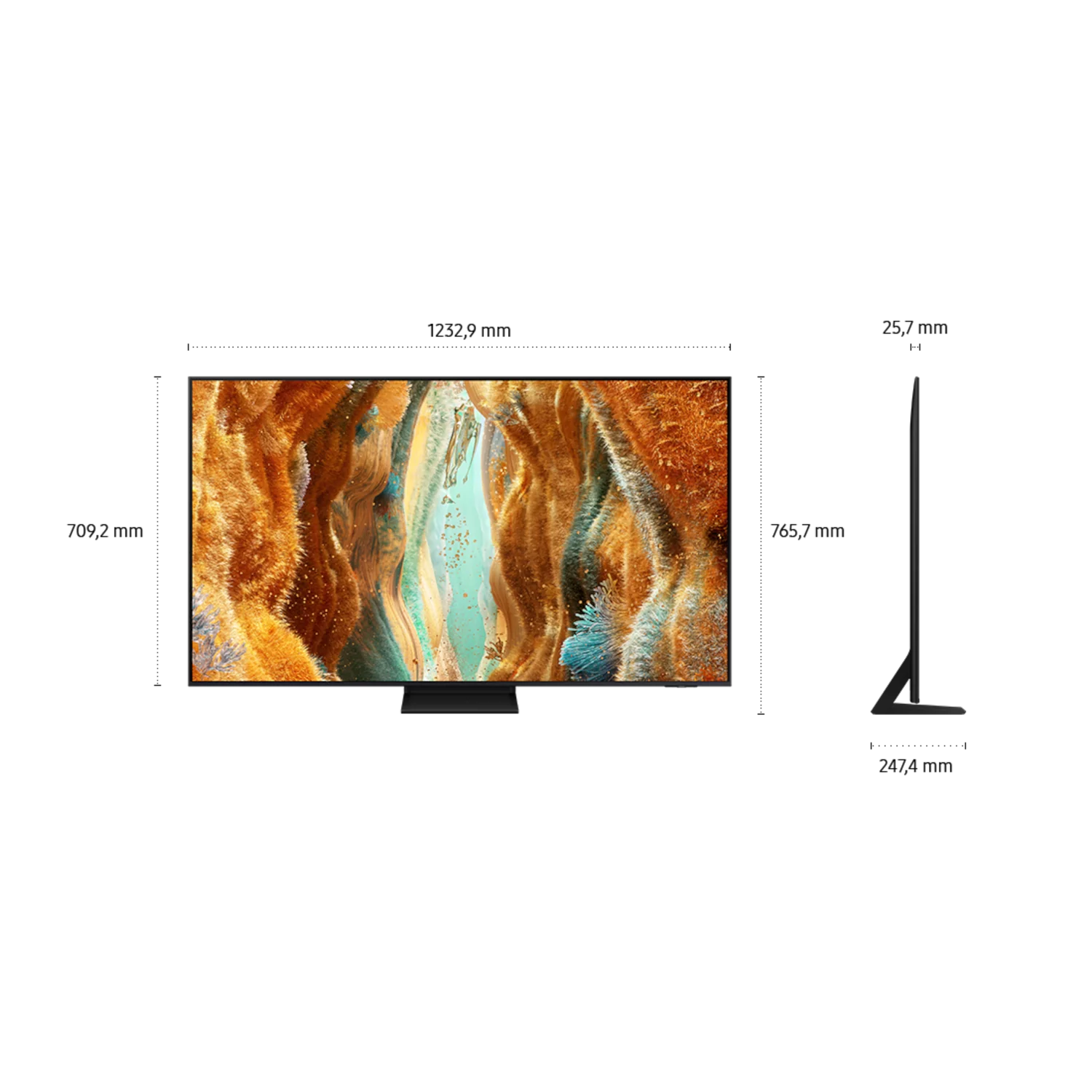 55" Neo QLED QN70F 4K Vision AI Smart TV (2025)