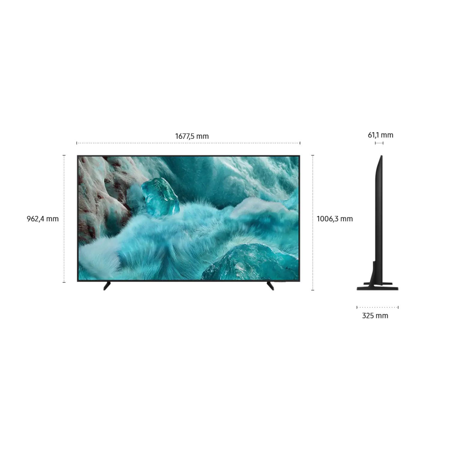 75" QLED 4K Q7F Vision AI Smart TV (2025)