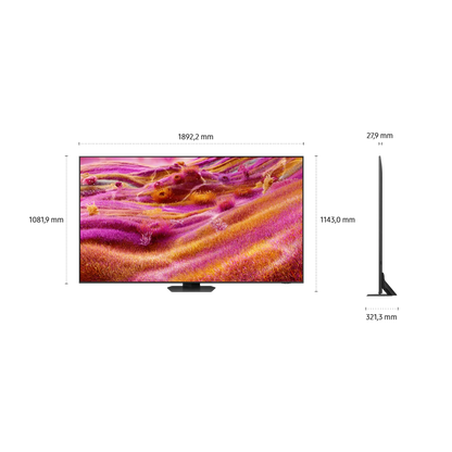 85" Neo QLED 4K QN90F Vision AI Smart TV (2025)