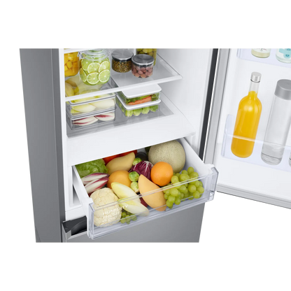Alulfagyasztós hűtőszekrény SmartThings AI energia üzemmóddal 390 L - Inox