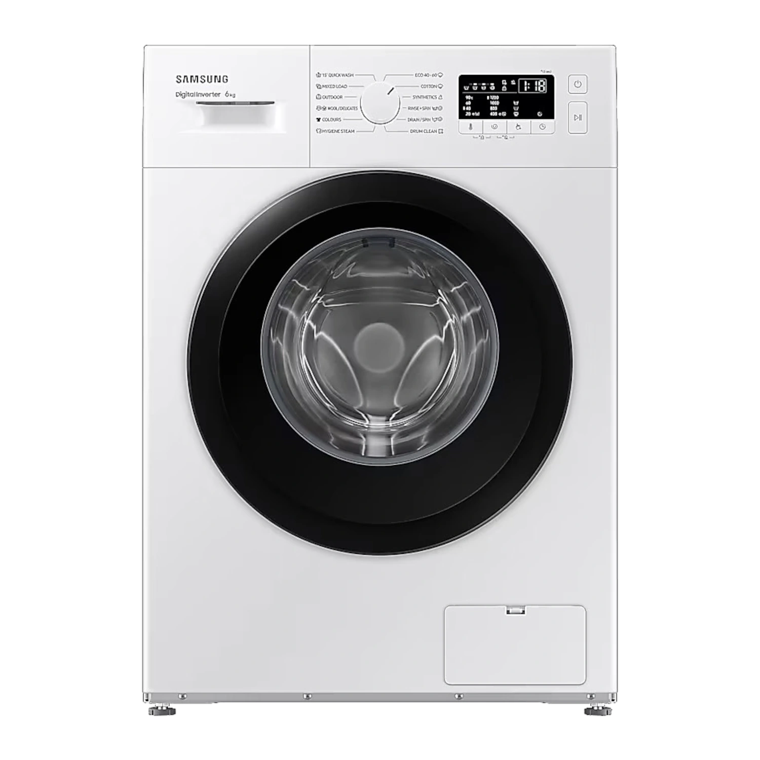 Mosógép higiénikus gőz technológiával 6 kg