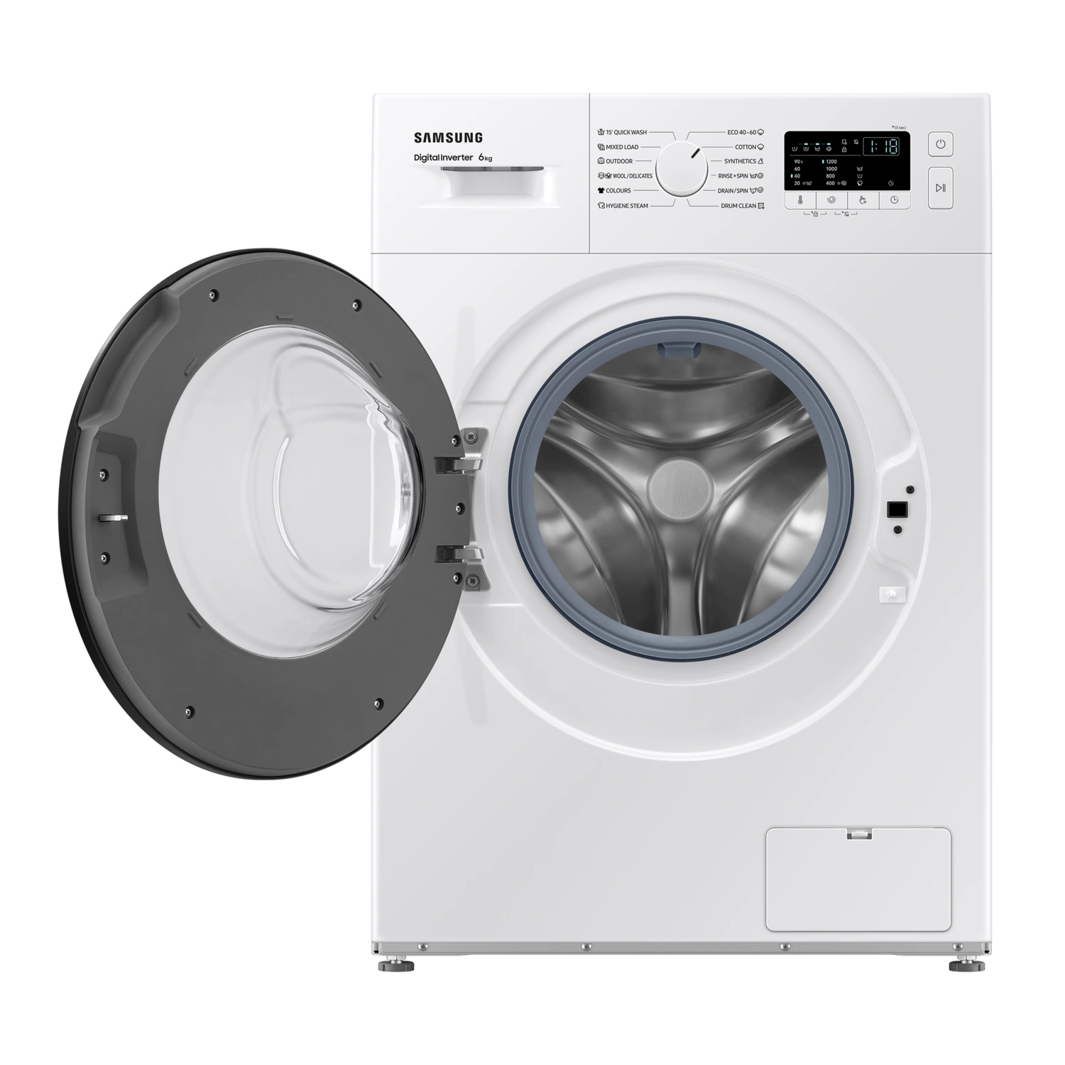 Mosógép higiénikus gőz technológiával 6 kg