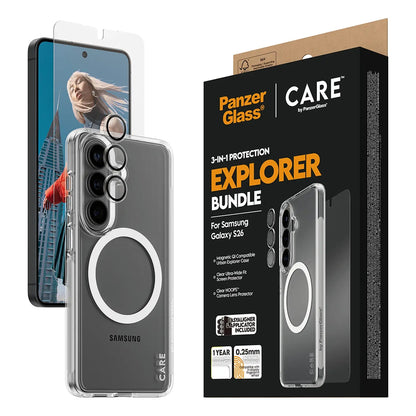 CARE by PanzerGlass® 3 in 1 Bundle Samsung Galaxy S26