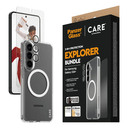 CARE by PanzerGlass® 3 in 1 Bundle Samsung Galaxy S26 Plus