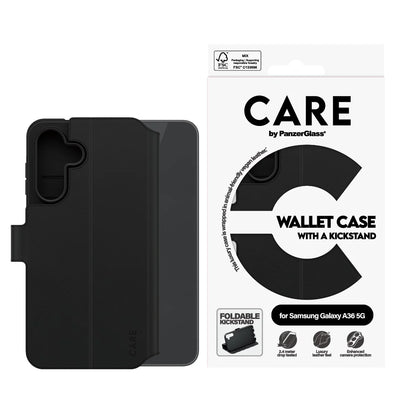 CARE by PanzerGlass® Feature Wallet Case w. Kickstand Samsung Galaxy A36 5G