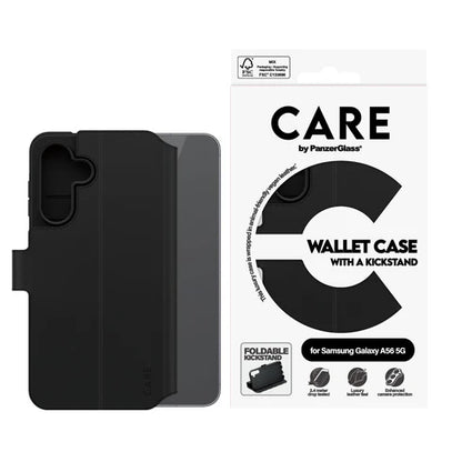 CARE by PanzerGlass® Feature Wallet Case w. Kickstand Samsung Galaxy A56 5G