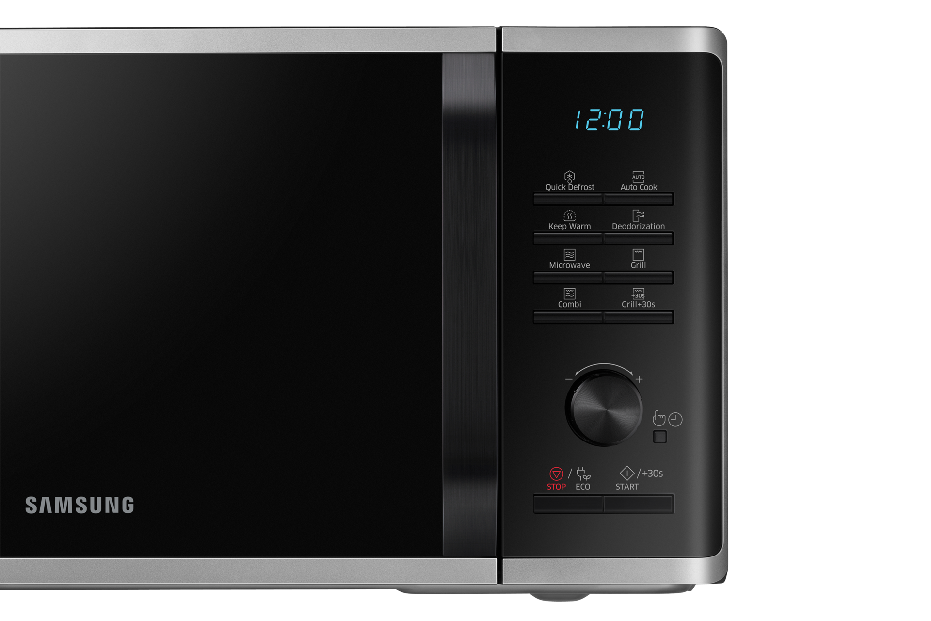 Szabadonálló grill mikrohullámú sütő MG23K3515AS/EO Browning Plus funkcióval 23 L