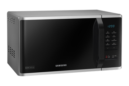 Szabadonálló solo mikrohullámú sütő MS23K3513AS/EO Gyors kiolvasztás funkcióval 23 L