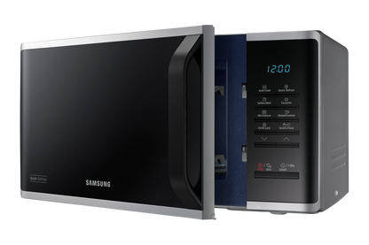 Szabadonálló solo mikrohullámú sütő MS23K3513AS/EO Gyors kiolvasztás funkcióval 23 L