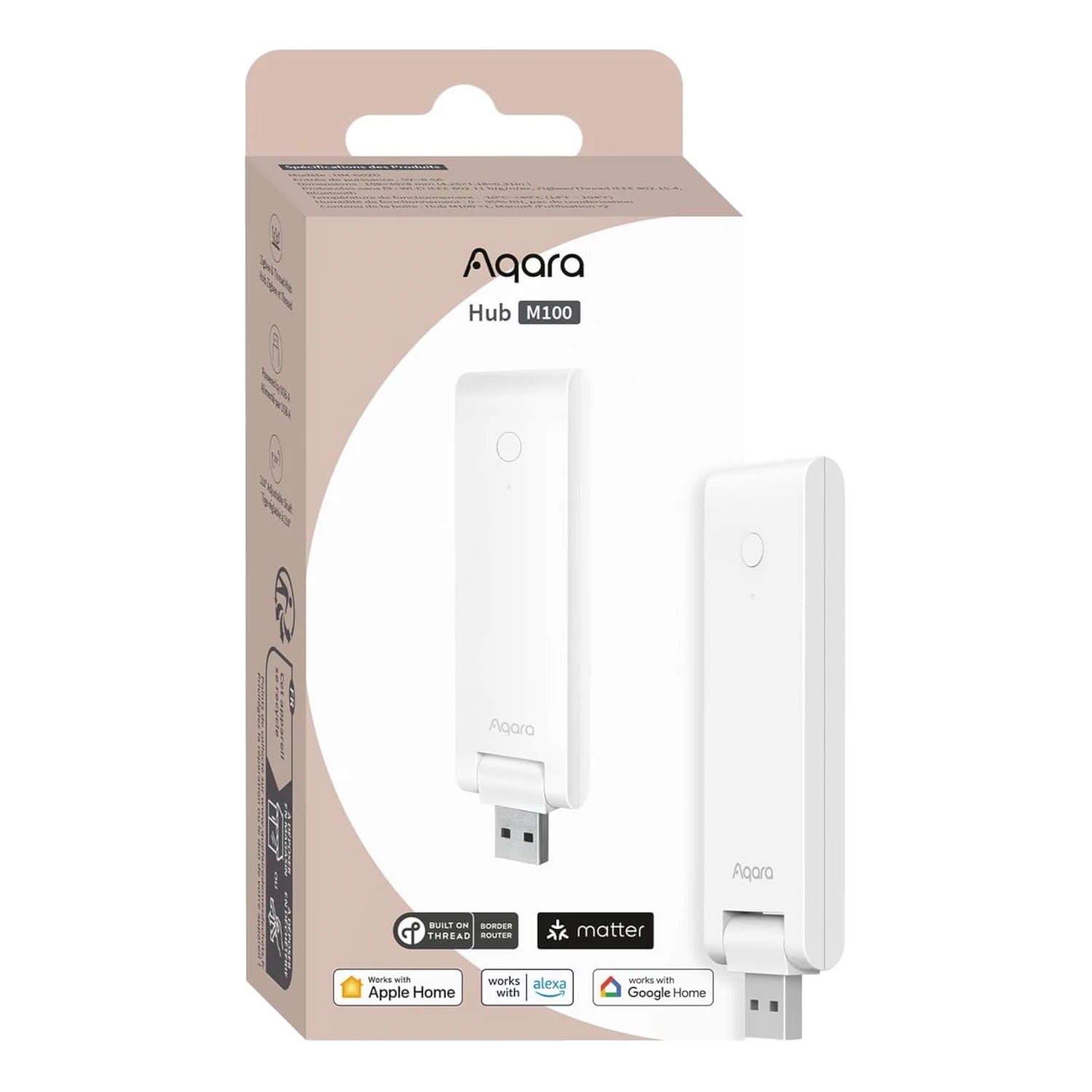Aqara M100 USB okosotthon központ - Matter, Zigbee, Thread
