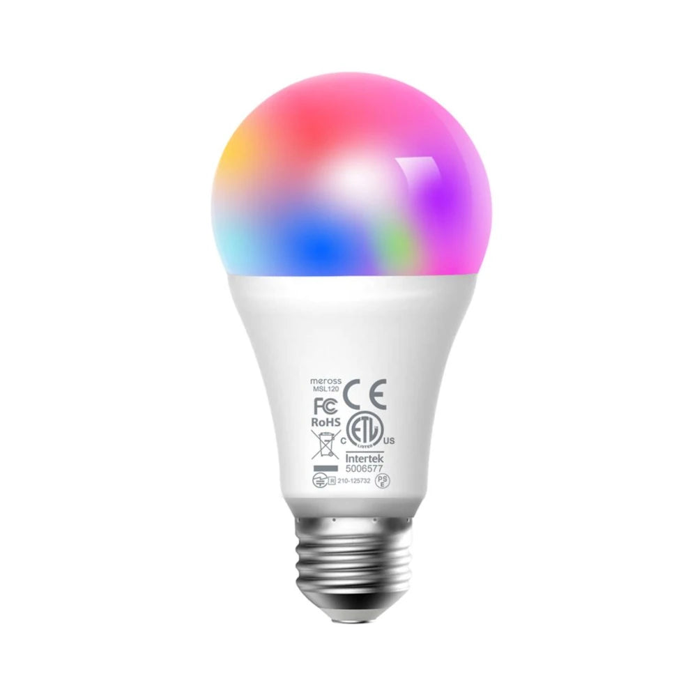 Meross E27 okos izzó - RGB és fehér fény