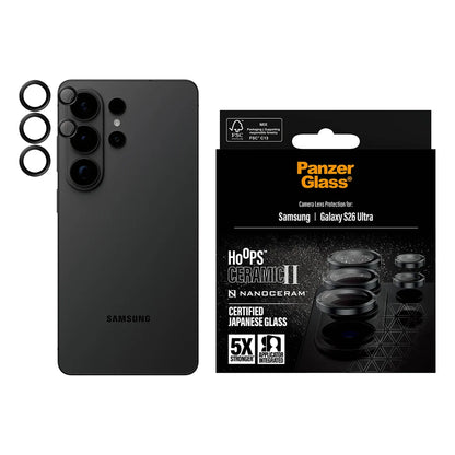 PanzerGlass® Hoops Ceramic II Camera Lens Protector Samsung Galaxy S26 Ultra