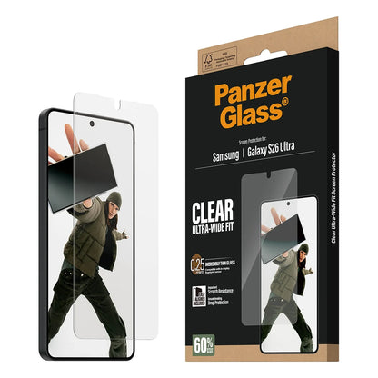 PanzerGlass® Kijelző Fólia Samsung Galaxy S26 Ultra | Ultra-Wide Fit w. EasyAligner