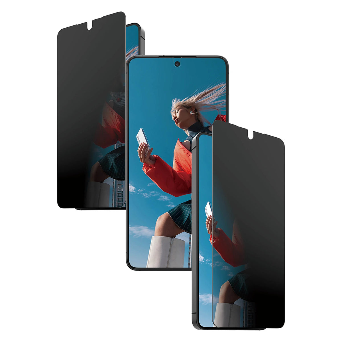 PanzerGlass® 2-Way Privacy Kijelző Fólia Samsung Galaxy S26 | Ultra-Wide Fit w. FastFit in a box