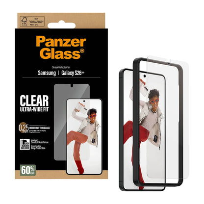 PanzerGlass® Kijelző Fólia Samsung Galaxy S26 Plus | Ultra-Wide Fit w. EasyAligner