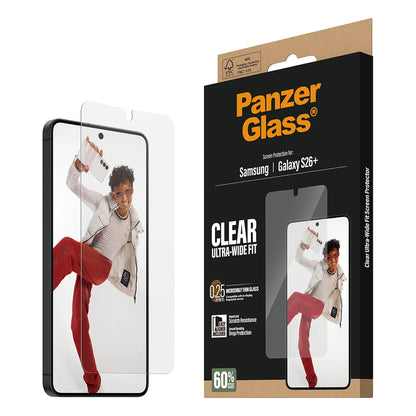 PanzerGlass® Kijelző Fólia Samsung Galaxy S26 Plus | Ultra-Wide Fit w. EasyAligner