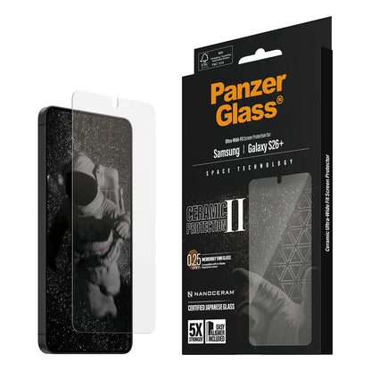 PanzerGlass® Ceramic Kijelző Fólia Samsung Galaxy S26 Plus | Ultra-Wide Fit w. EasyAligner