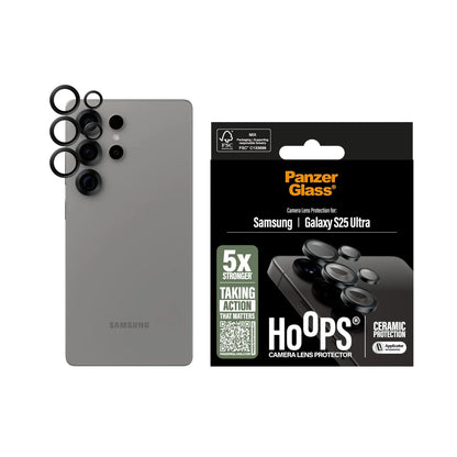 PanzerGlass® Hoops® Ceramic Kamera lencsevédőGalaxy S25 Ultra