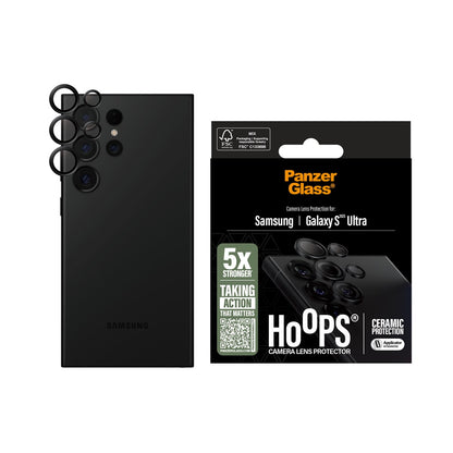 PanzerGlass® Hoops® Ceramic Kamera lencsevédőGalaxy S25 Ultra