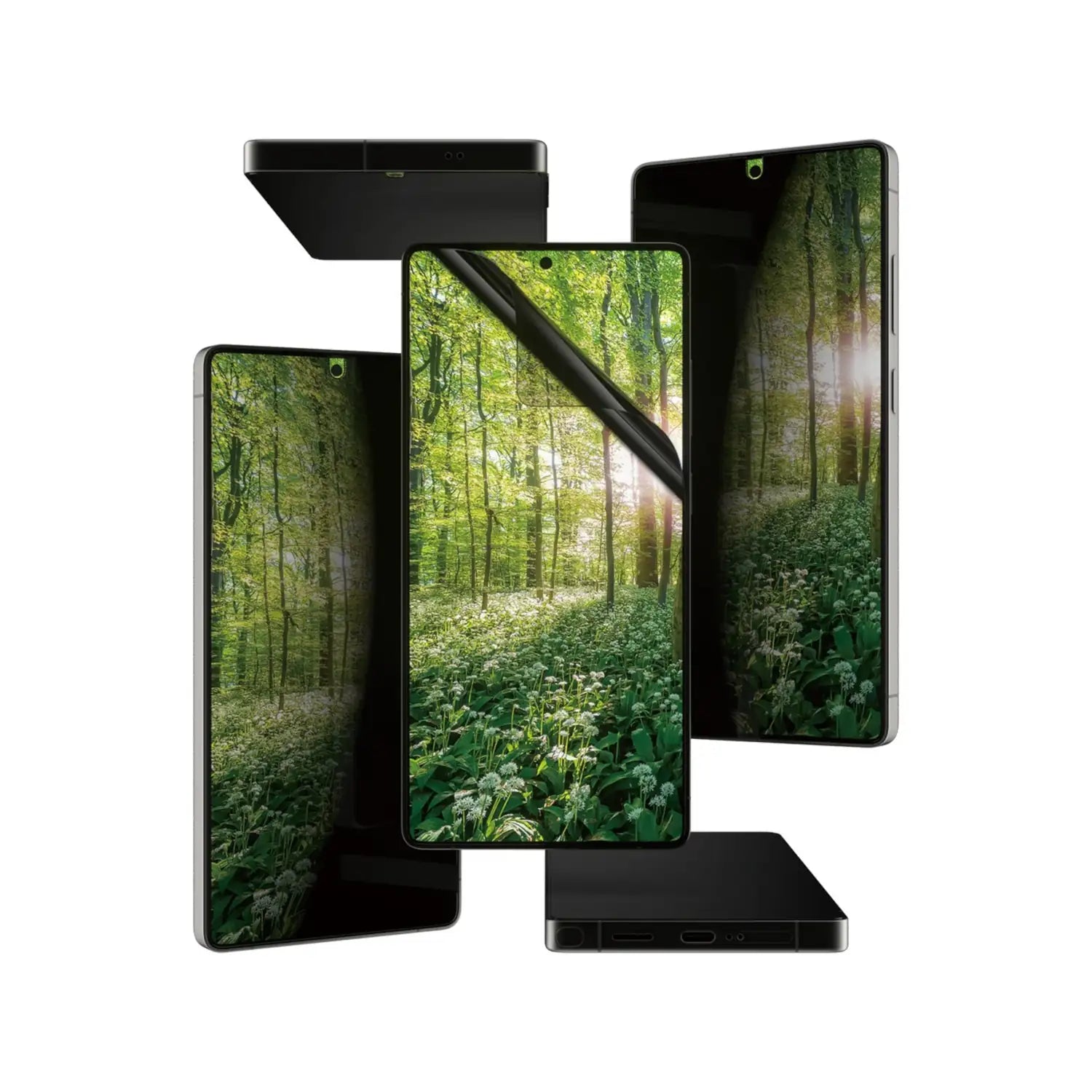 PanzerGlass® ECO MATRIX 4-way Privacy Kijelző Fólia Galaxy S25 Ultra | Ultra-wide Fit