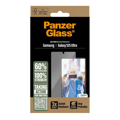 PanzerGlass® Kijelző Fólia Galaxy S25 Ultra | Ultra-Wide Fit